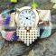 geneva women vogue knitted bracelet watch lady crystal heart bohemian style watches reloj