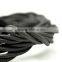 Black 2/3 core Twisted pair Cotton Covered Braided Electric Wire