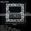 Rose Crystal rhinestone buckle for wedding invitation-1535