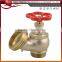 Fire figthing water landing valves oblique type