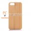 2016 High Quality wood and pc phone case for iphone 6