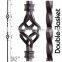 4 or 8 Twisted Wires Wrought Iron Basket For Fence, Gate