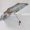 custom print umbrella 3 folding animal print umbrella
