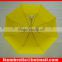 yellow 3 fold umbrella/manual open umbrella