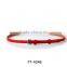 Hot sale removeable bowknot belt women thin belt bowknot accessory