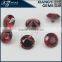 made in china round shape natural garnet semi precious gemstones wholesale