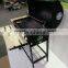 Trolley charcoal barrel barbecue grill