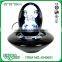 ceramic base popular indoor glass water fountain for home decoration