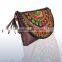 Top selling ethnic leather woman messenger bags Vintage handmade brown bags