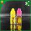 3D Rainbow hologram label sticker for e liquid bottle