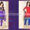 wholesale designer printed cotton salwar kameez with palazzo pants