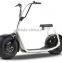 1000W 2 big wheel fashion design citycoco electric scooter with seat for adults with lithium battery