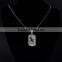 Wholesale stainless steel necklace 12 zodiac pendant necklace horoscopes fashion necklace