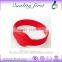 Low Price Large Capacity Free Sample 1 Inch Silicone Wristbands Red Bracelet Bracelet Smart Factory Wholesale
