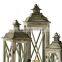 wholesale antique rustic wood candle lantern decoration crafts