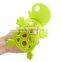 Cute turtle shaped eco-friendly silicone plate mat
