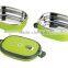 2014 HOT SALES STAINLESS STEEL FOOD CONTAINER,1/2/3 TIERS,GREEN MADE IN CHINA