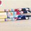 LFGB certificated food grade bamboo wooden painted chopsticks