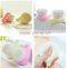 Fashion design makeup wash brush,wood handle,plastic handle