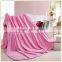 Hot Sales Bedding Extra Soft Coral Fleece Blanket Pink Color