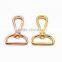 Shiny Rose Gold 25mm Swivel Snap Hook For Handbag