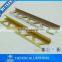 Popular design flexible aluminum corner tile trim for marble edge