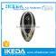 Glass bottle car freshener clip with fragrant oils