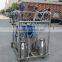 2.2 Kw Motor Electric Mobile Four Buckets Milking Machine With Dairy Farm