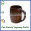 custom wholesale coffee beans storage wooden cup