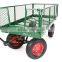 heavy duty mesh metal garden wagon , garden trolley
