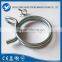 fire hose clamp high quality double wire hose clamp hose spring clamps