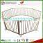 solid pine wood baby playpen with door