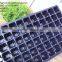 High Quality Vegetable Plastic Nursery Seedling Tray Black Plastic Plant Seed Growing Tray