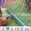 PVC coated chain link fence gates / galvanized chain link fence panels