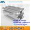 Anodized aluminum profile for building materials