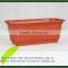 Plastic pot, rectangular planter, plastic flower pot