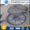 B125 Ductile Iron Manhole Cover with metal chain