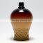 China style glass jar colored spraying spirit glass bottle
