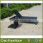 Durable Plastic rattan furniture wicker furniture lounge suite with side table