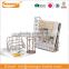 Iron wire mesh table stationery set organizer for home use