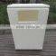 White Aluminum Outdoor Furniture Waterproof Rattan Storage Boxs