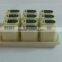 Custom Good quality silicone rubber keypad with silk-screen for Remote control
