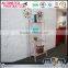 Pink color metal display racks flower comic book display rack