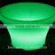 Lighting LED Plastic Flower Pot,rechargeable LED Planter