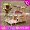 2017 New products indoor children toys wooden treehouse dollhouse W03B059
