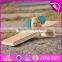 New design cartoon elephant shape animals wooden toys for kids W01B038