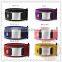 Fancy QR Code Engraved Promotional Rubber Band Weaving Bracelet