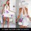 Summer Halter One Piece Hollow Out Dress 2016 Keyhole Flower Print A Line Simple Casual Dress