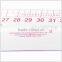 Kearing brand transplant flexible 32cm comma like garment ruler for fashion design#6132