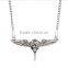 Ebay hot selling gothic jewelry wing geometric gear pendants steampunk necklace
